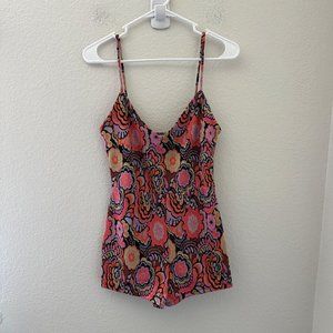 Zara Multicolor Floral Jumpsuit
